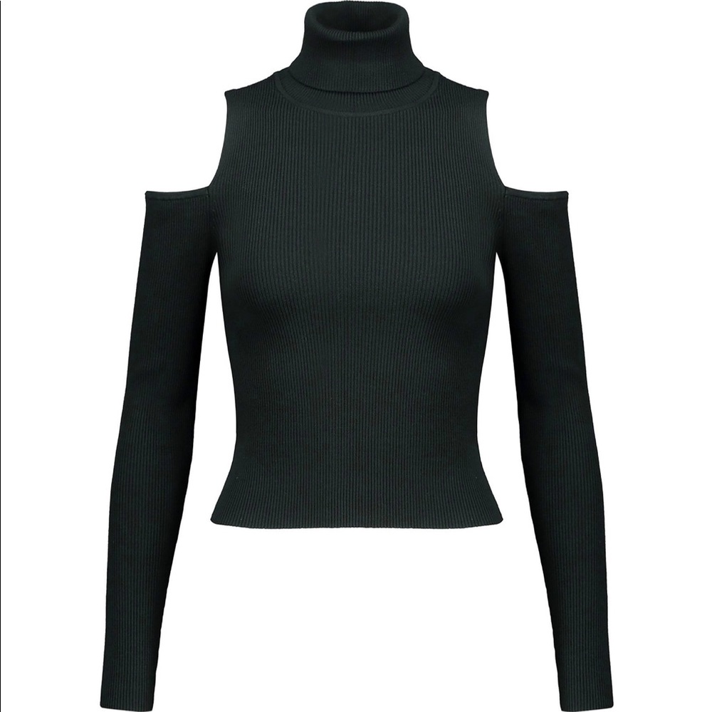 A.L.C green long sleeve turtleneck